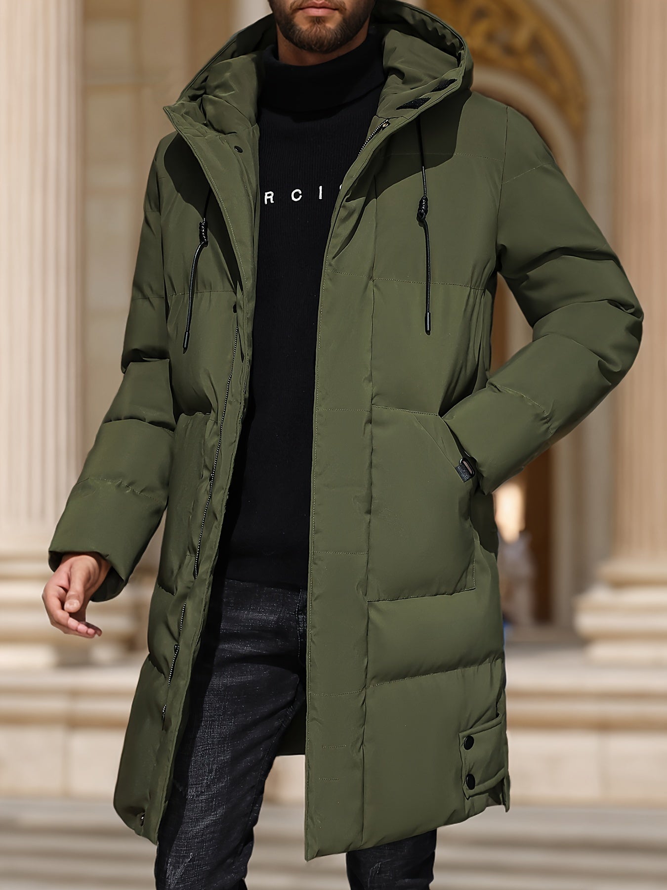 Arctic Guard Padded Hooded Jacket 🧥❄️