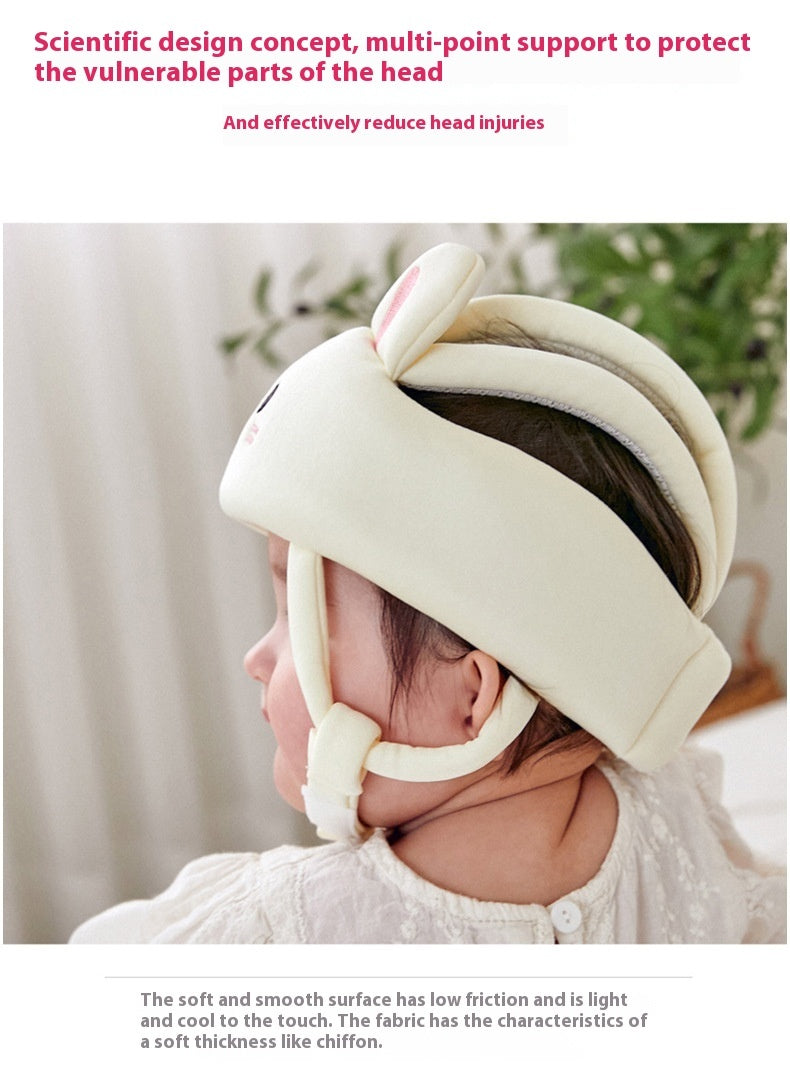 Baby Toddler Head Protection Anti-fall Hat Mesh Breathable