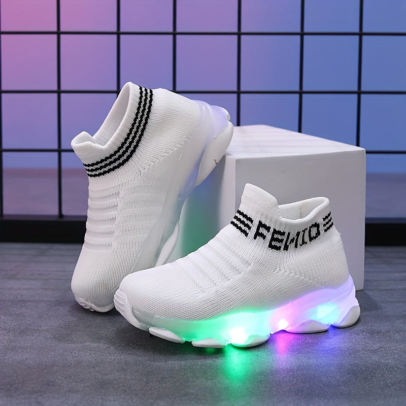 ✨ Youth LED Light-Up Footwear