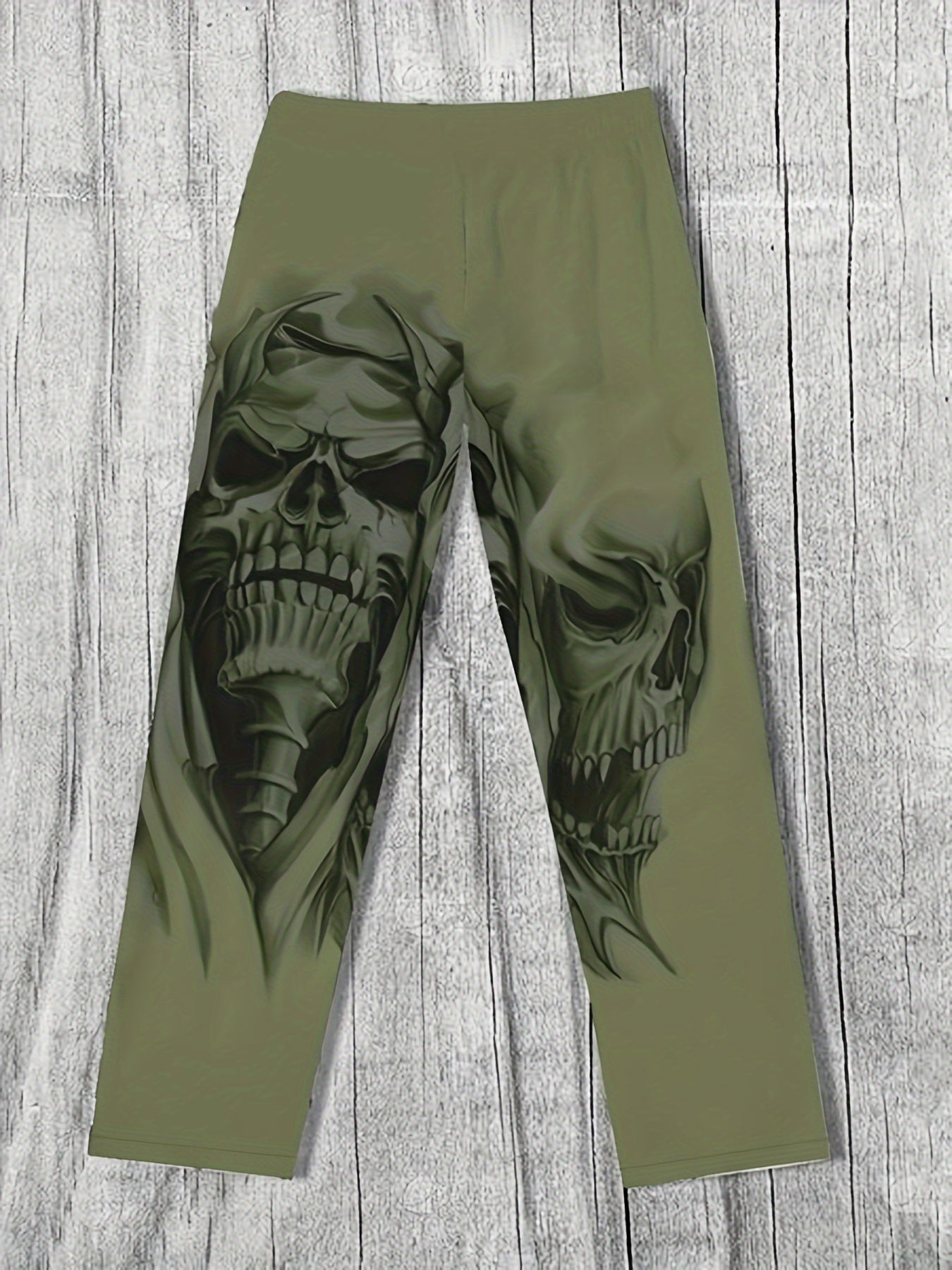 💀 Skull Flex Casual Drawstring Pants 🏋️‍♂️