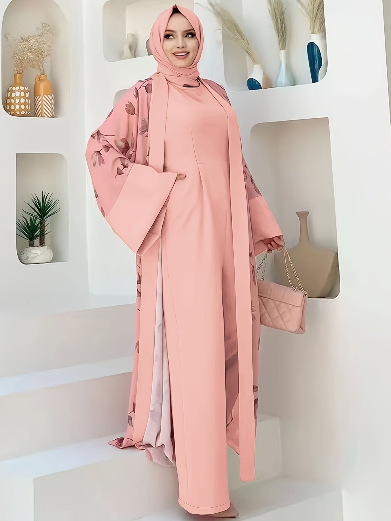 Ethnic Modest Dress Set