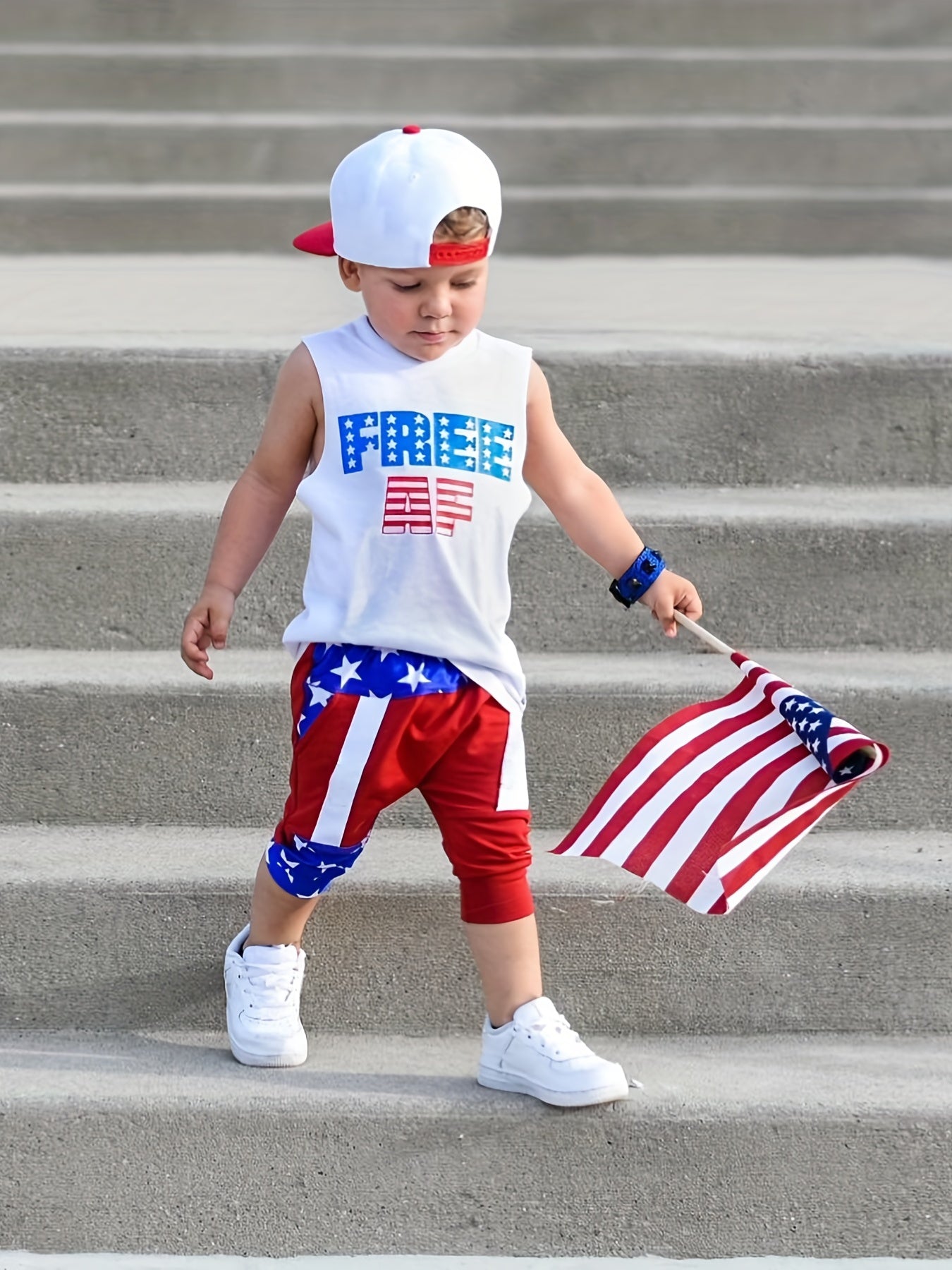 ⭐️ Star & Stripe "Free" Independence Day Outfit ⭐️