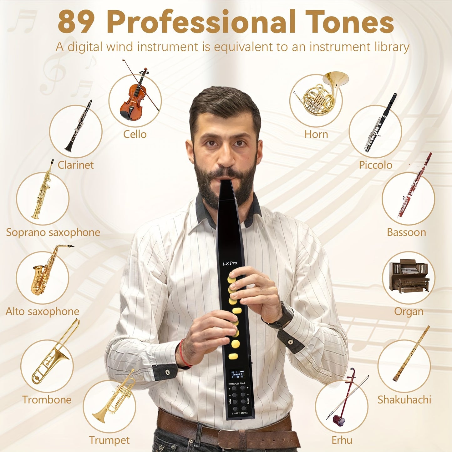 🎷 I8 Digital Wind Instrument - Versatile & Innovative 🎶