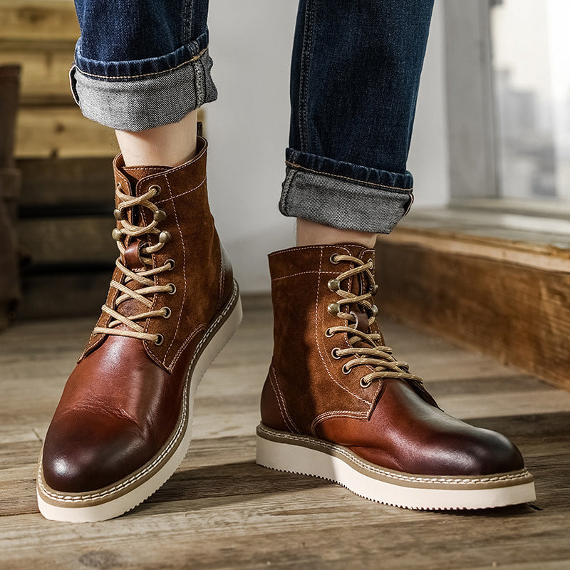 Heritage Craft Retro High-Top Boots