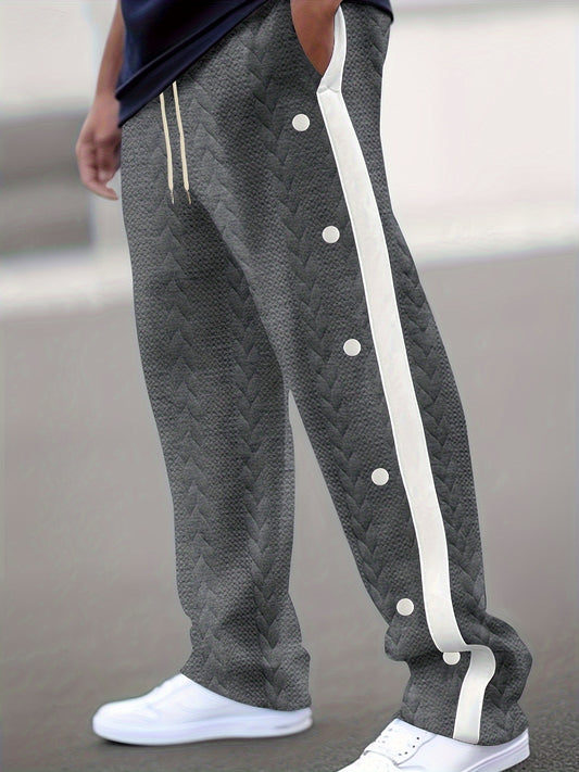 Sport Flex Striped Drawstring Pants