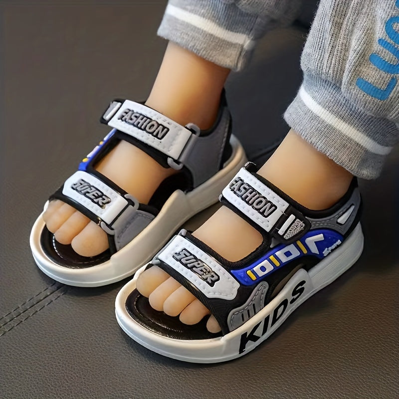 🌟 Trendy Breathable Open-Toe Sandals for Boys