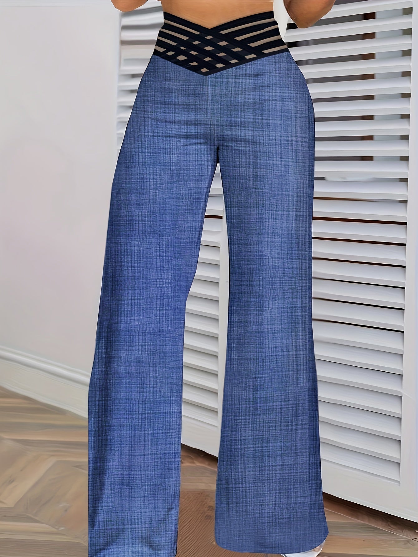 High Waist Wide Leg Pants