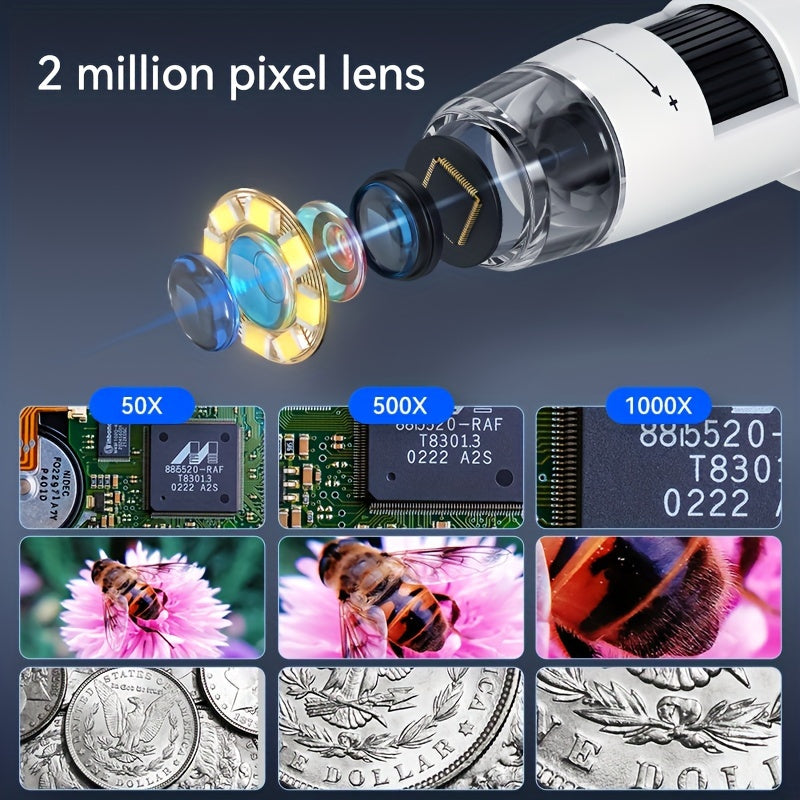 1000X Digital Microscope Set 🔬💡