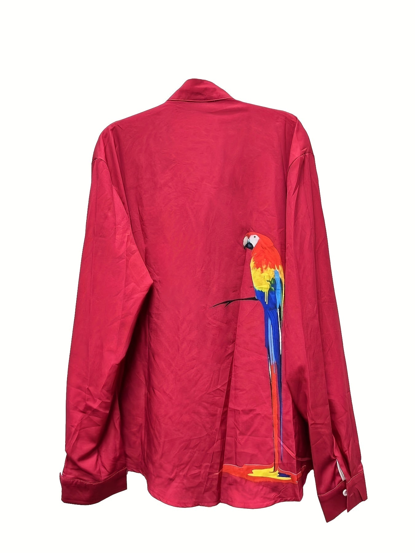 Tropical Parrot 3D Print" Long Sleeve Shirt