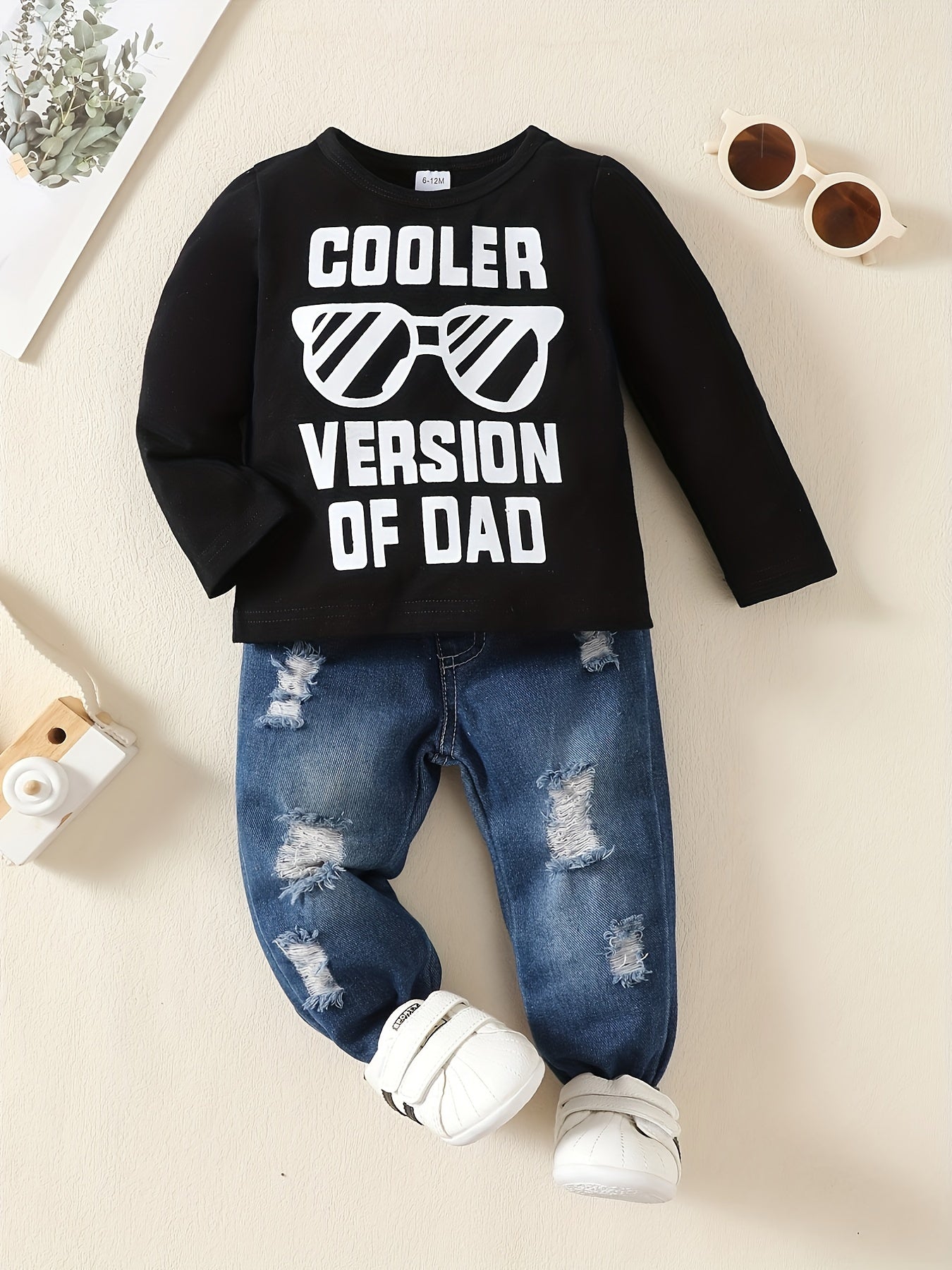 Cooler Than Dad Set 😎👕👖