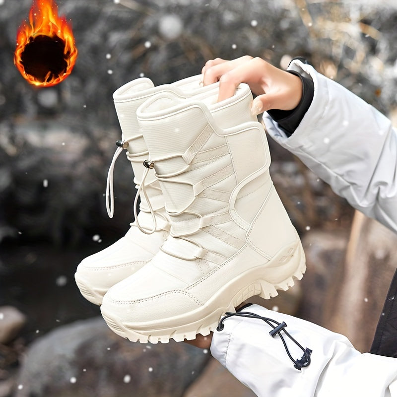 Women's Mid-Calf Waterproof Thermal Snow Boots ❄️