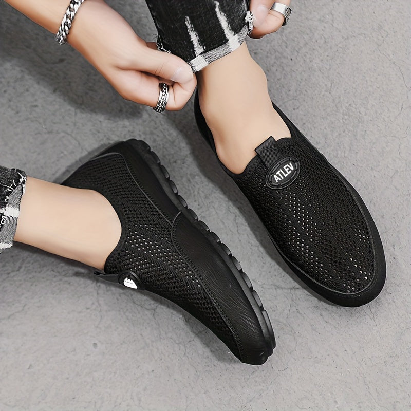 👞 Stride Ease Plus-Size Slip-On Loafers 🏢