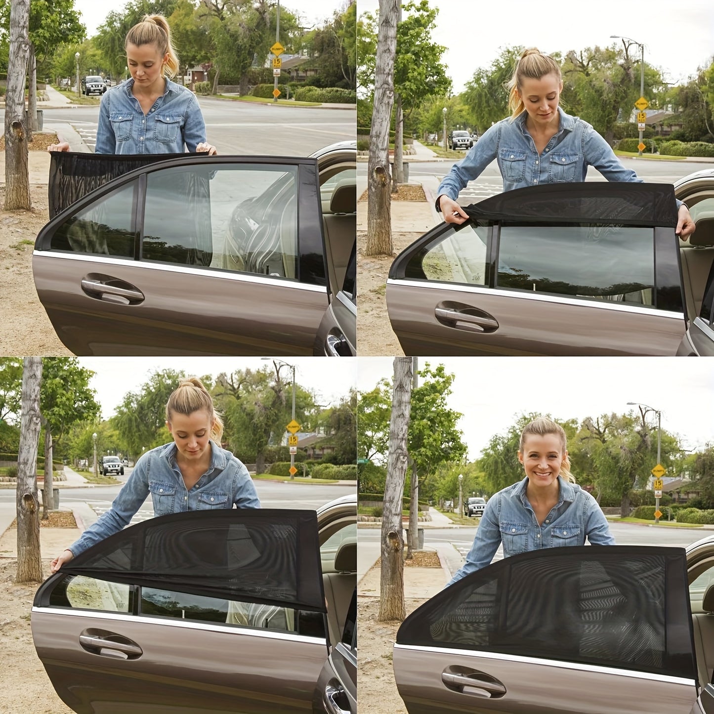 Ultimate Car Side Window Sunshade & Insect Screen Set 🚗☀️🦟