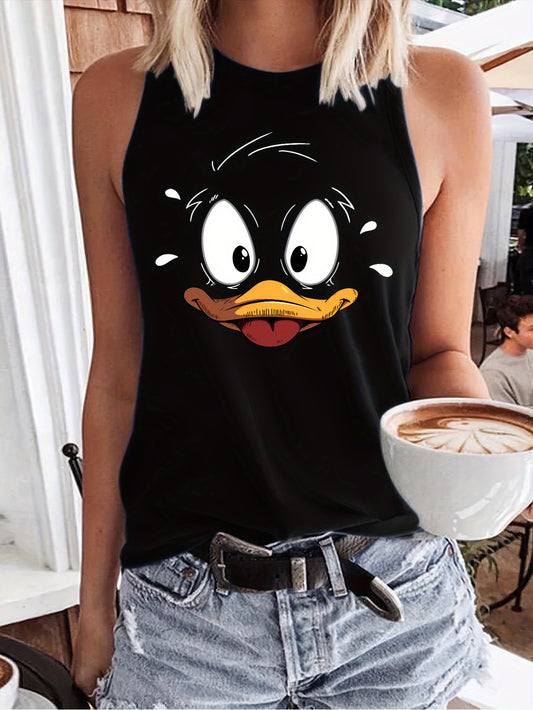 Duck Print Tank Top