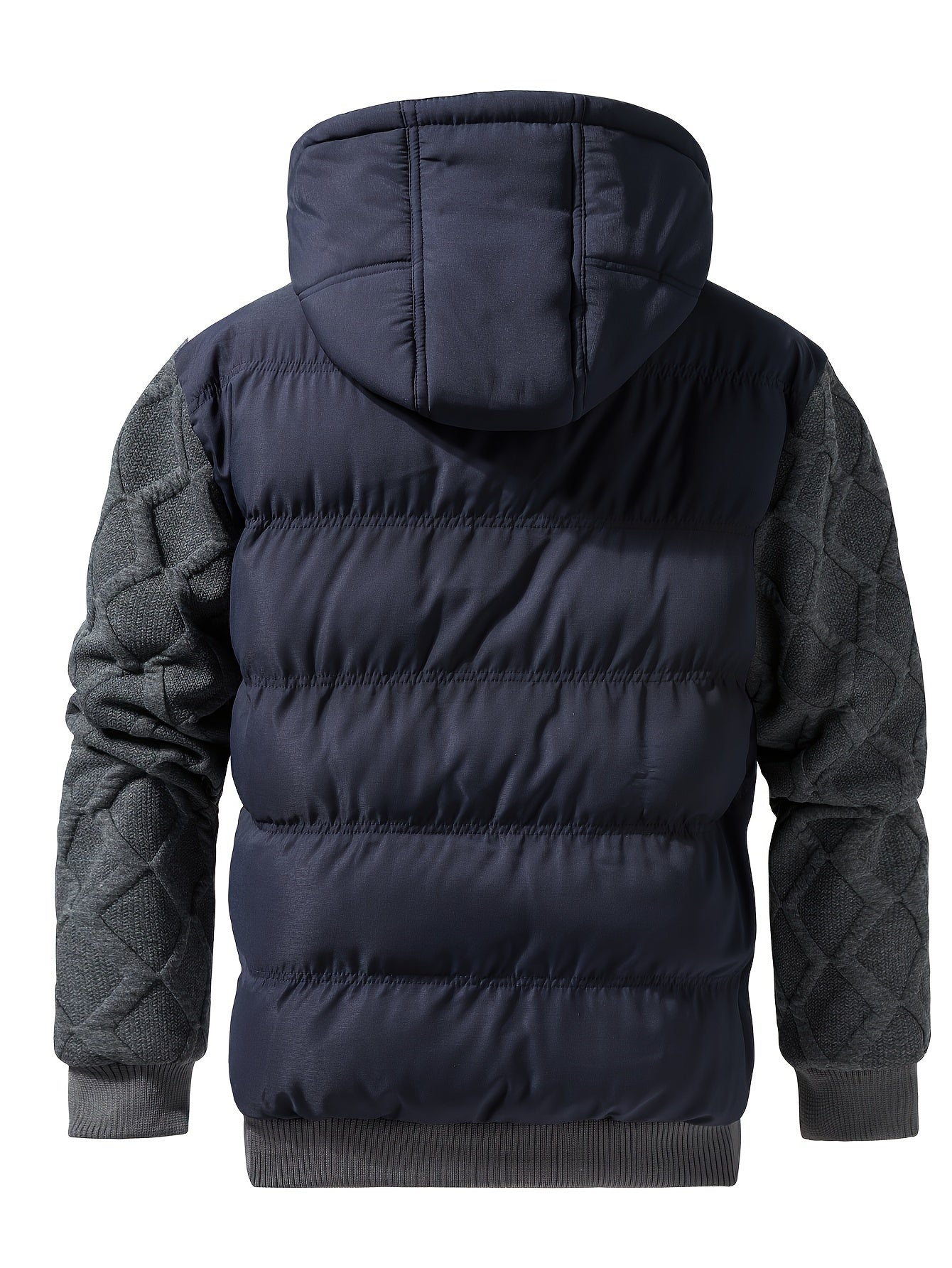 Urban Shield Color Block Puffer Jacket 🧥🌦️