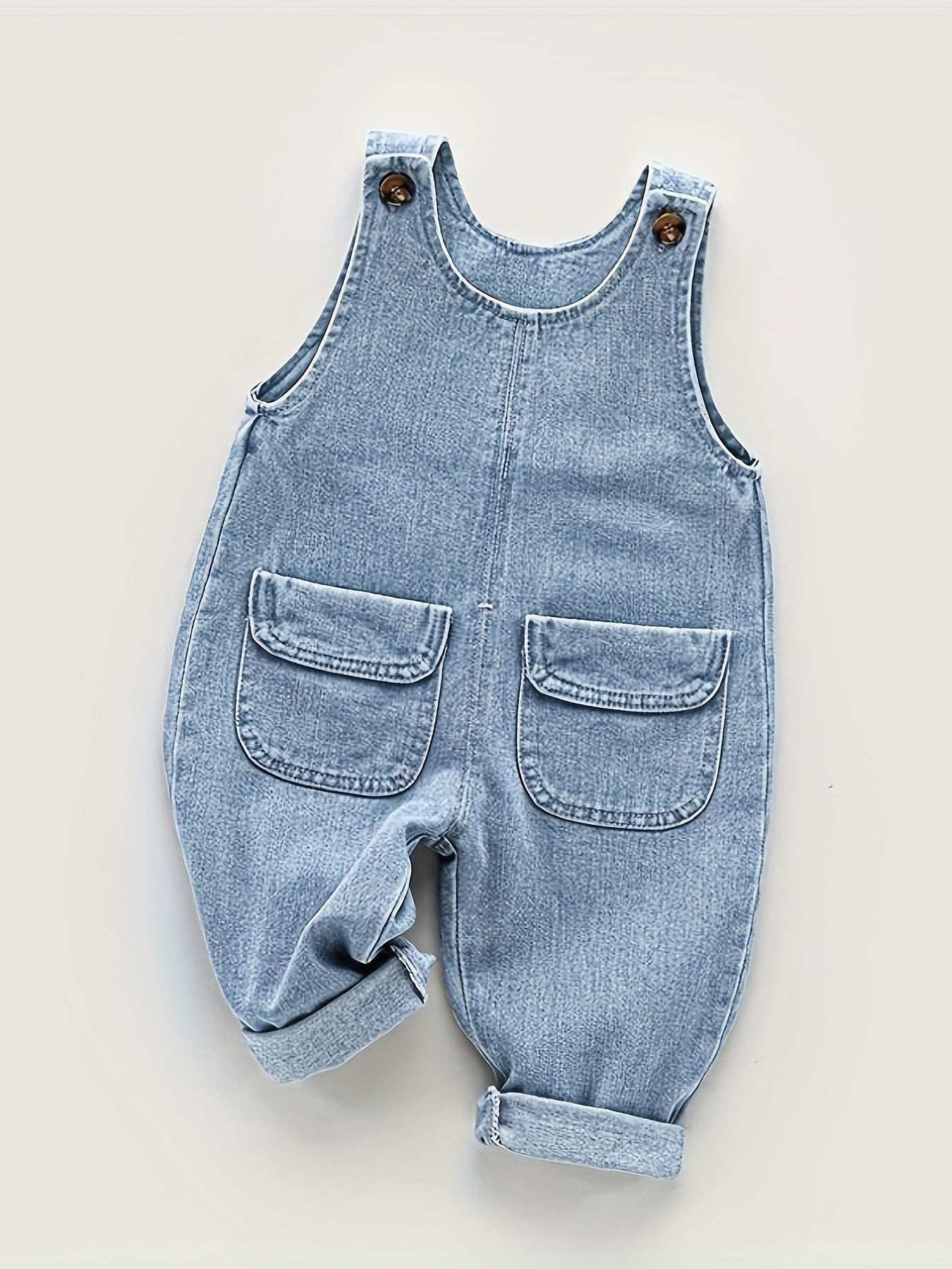 👶 Toddler Baby Boys Casual Overalls - Classic All-Match Bib Pants 👖