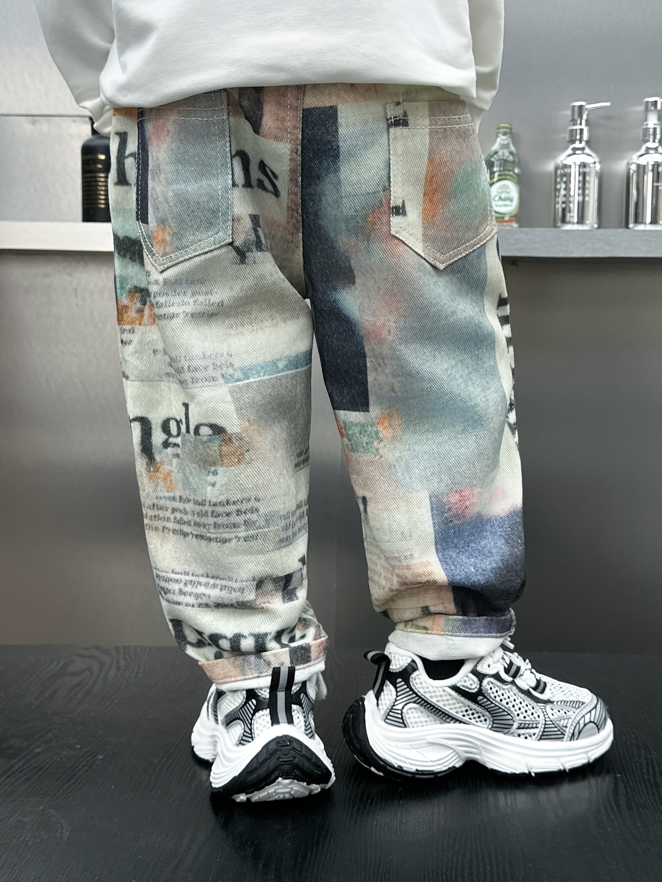 Boys' Casual Printed Cotton Pants 🌟👖