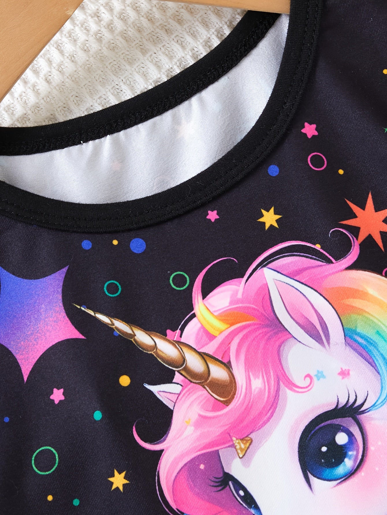 🌟 2-Piece Starry Unicorn Co-ords Set for Girls