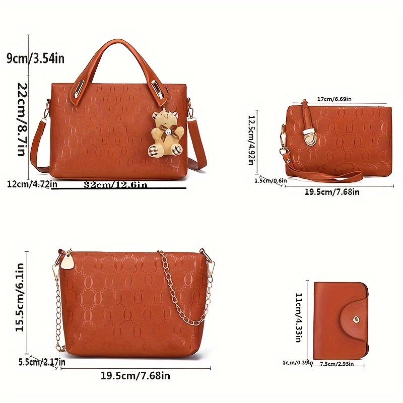 👜 4pcs/set New Handbag Collection