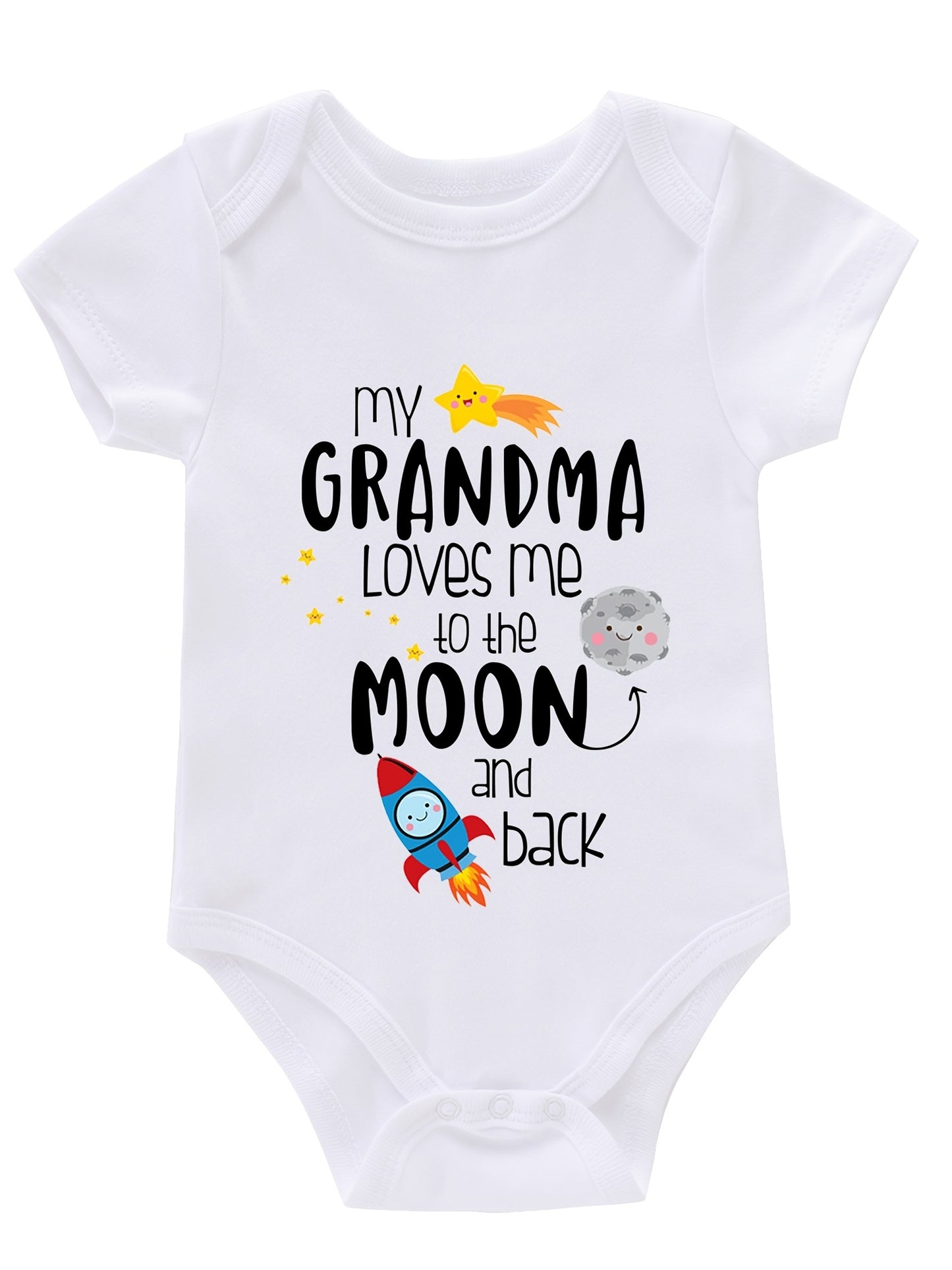 👶 Grandma's Little Star Romper 🌟