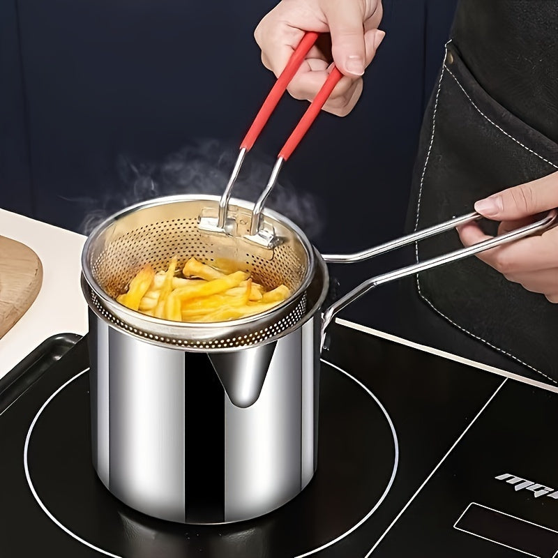 Chef Pro Stainless-Steel Deep Fryer Pot