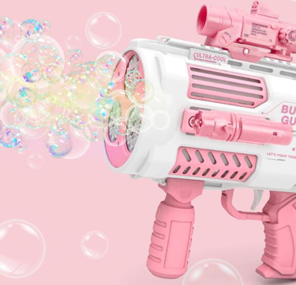 Rocket Blaster Bubble Gun