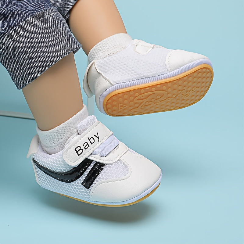 👶 Breeze Step Baby Boys’ Mesh Sneakers 🌟