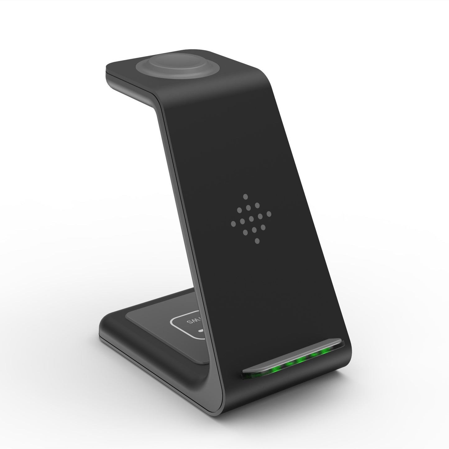 Quick Charge Trio: 3-in-1 Fast Charging Station with Wireless Charger Stand and Phone Holder