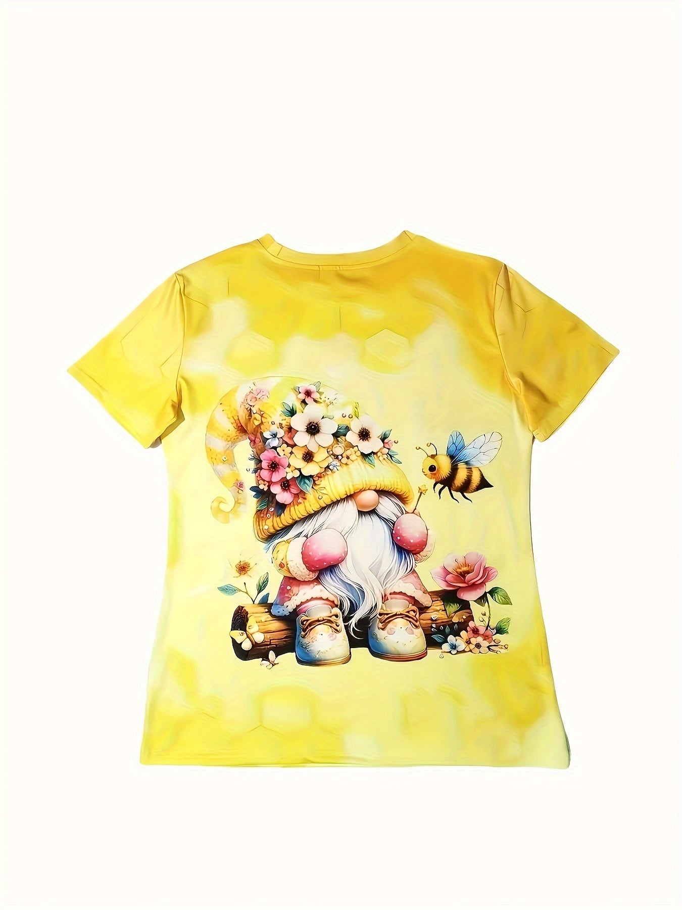 Gnome & Bee Bliss Tee 🐝🌼