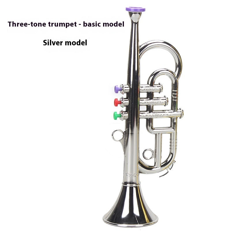 Children's Simulation Musical Instrument Toy Eight-tone Saxophone Four-tone Horn Band Simulation Toy Music Equipment