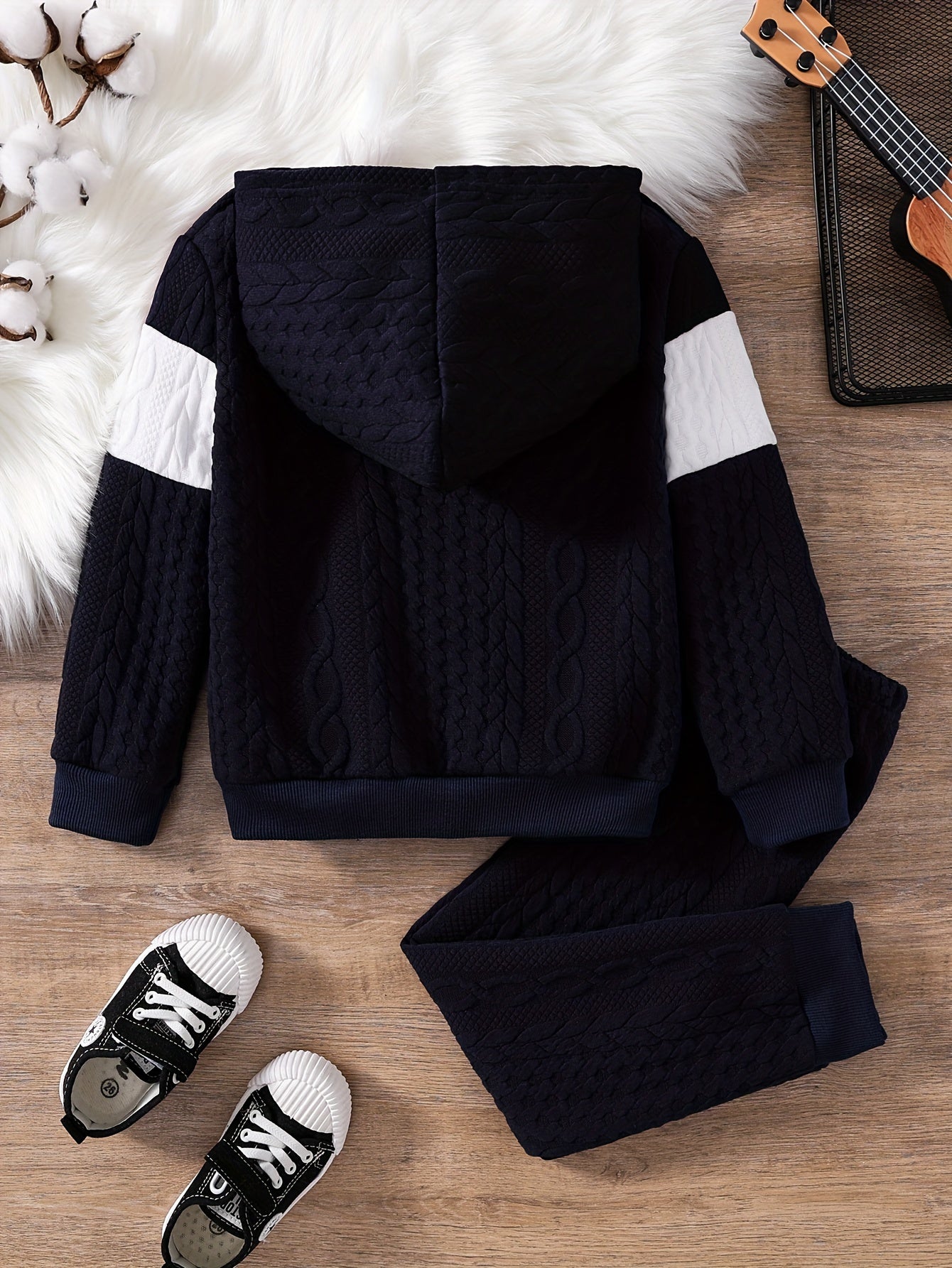 🧒 Boy's 2-Piece Casual Knit Co-Ord Set