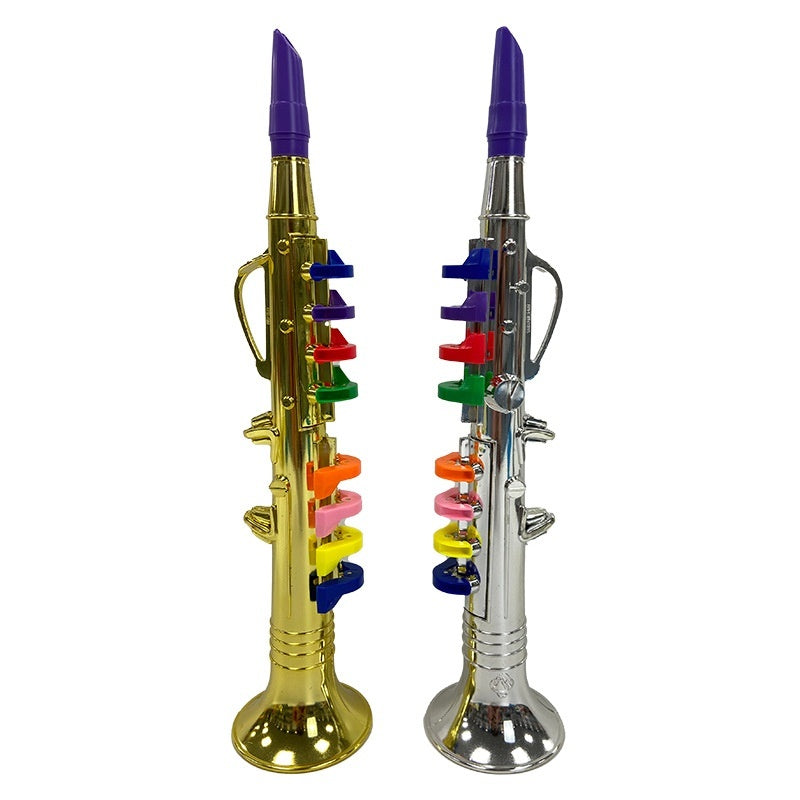 Children's Simulation Musical Instrument Toy Eight-tone Saxophone Four-tone Horn Band Simulation Toy Music Equipment