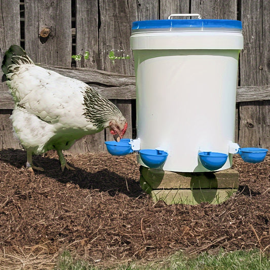 🐔 Farm Fresh Automatic Waterer Cups - 4 Pack 🥤🌾