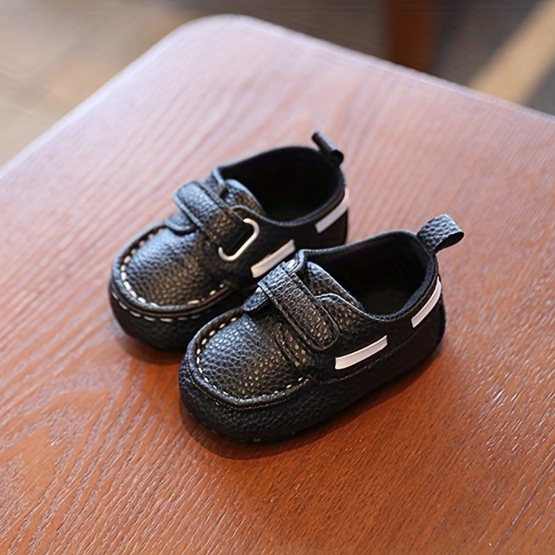 👶 First Walker Shoes: Lightweight Hook-and-Loop Fastener Shoes for Baby Boys