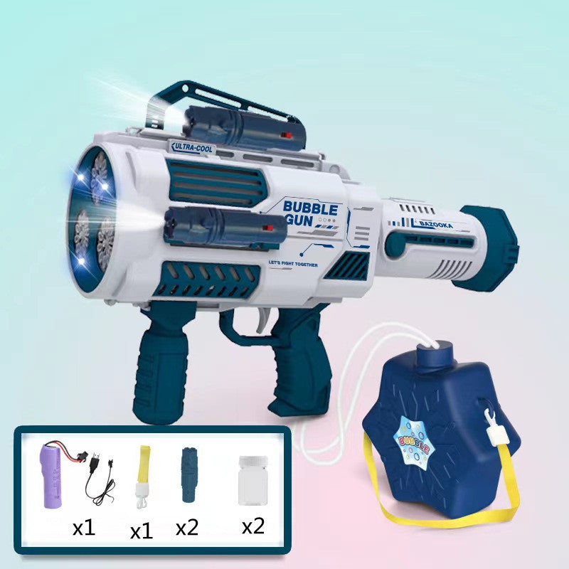 Rocket Blaster Bubble Gun