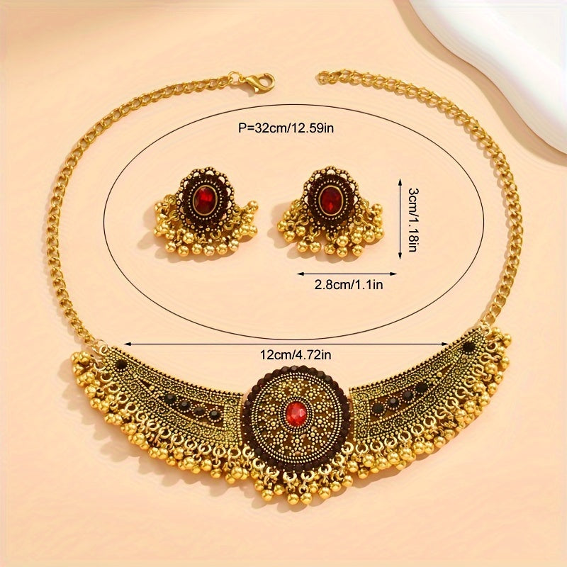 🌟 Bollywood Glam Vintage Jewelry Set 🌟