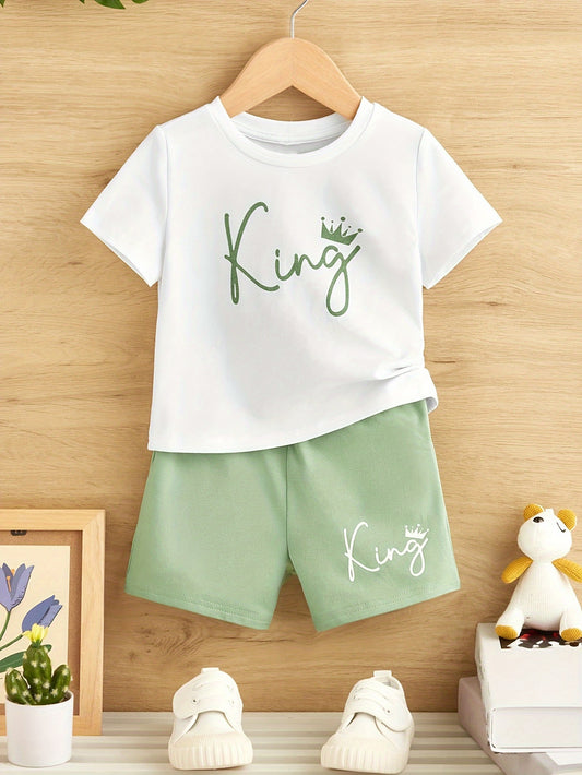 Little King Outfit Set 👑💚