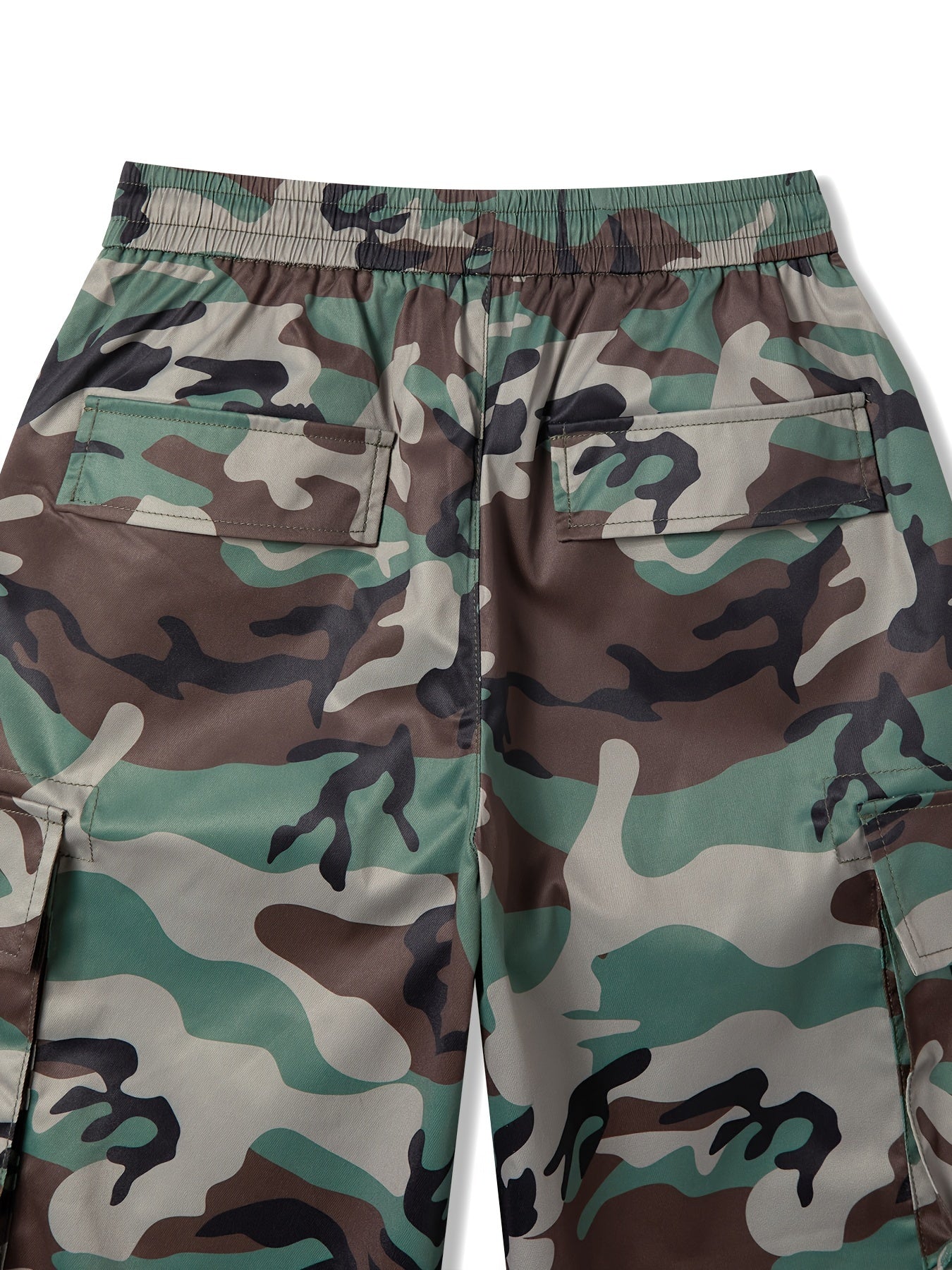 Camo Print Baggy Joggers