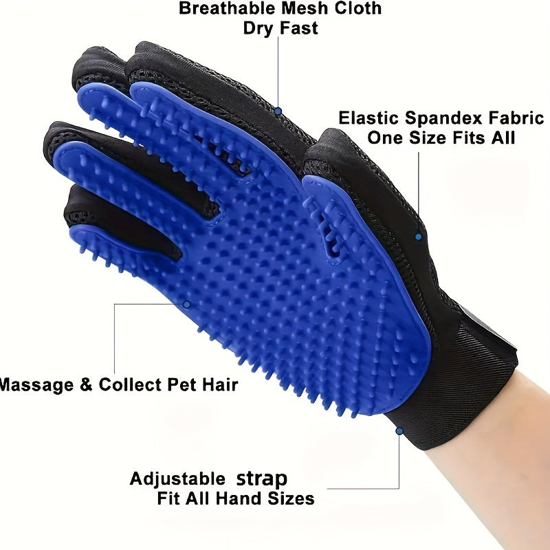 ✨ Purr Perfect Grooming Glove: Cat & Dog Massage Brush 🐾