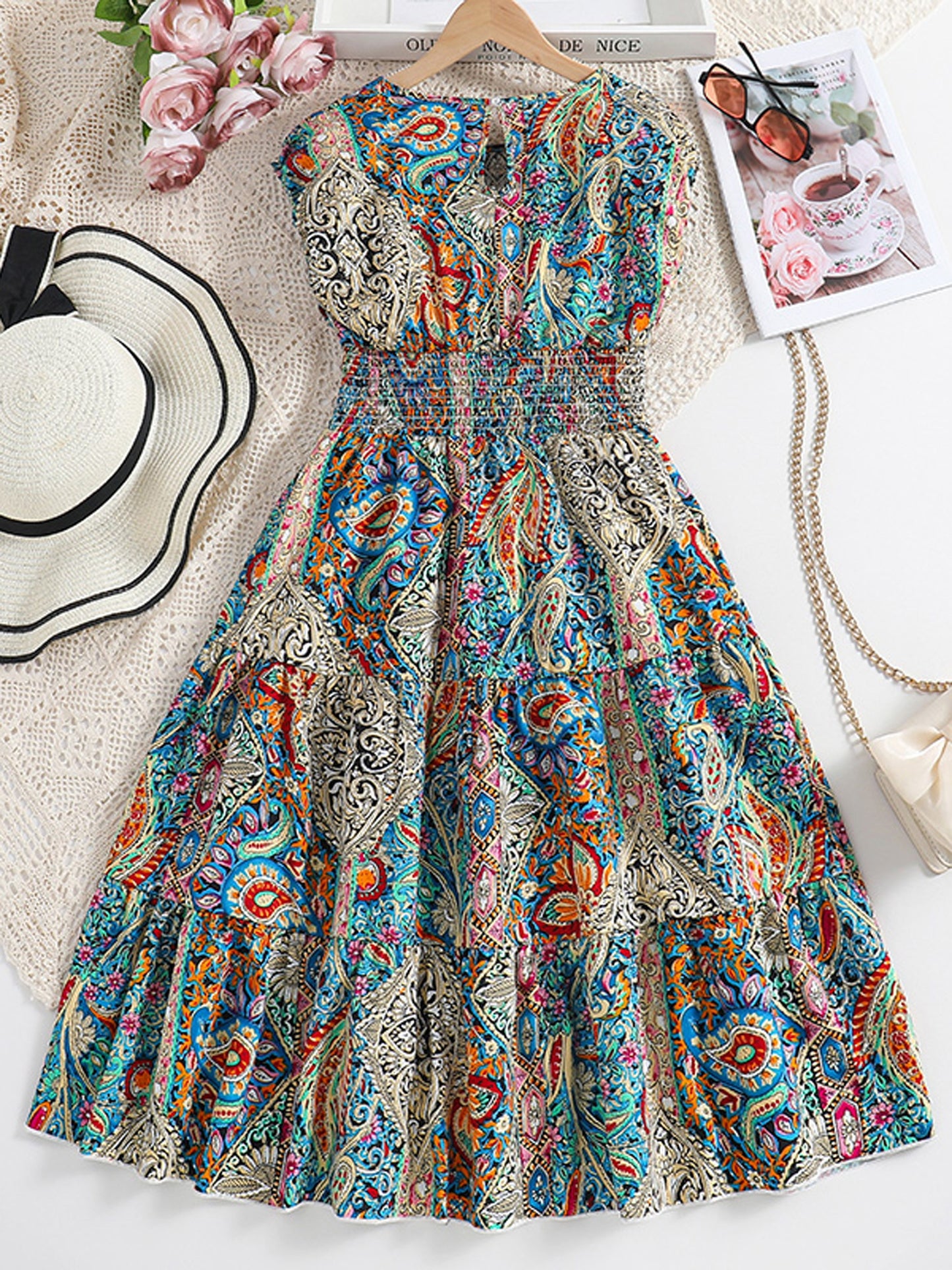 🌸 Girl's Bohemian Style Summer Dress 🌸