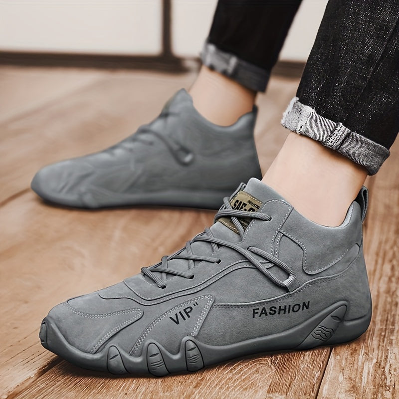 👟 Men's Solid Trendy Sneakers