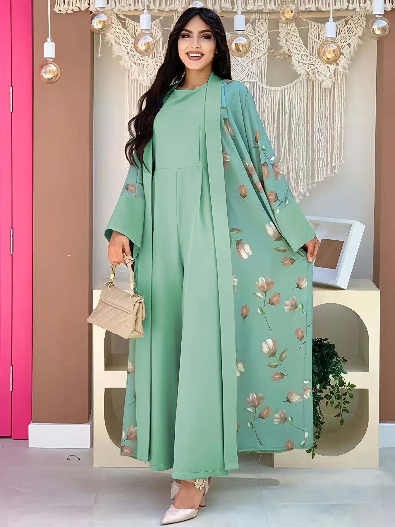 Ethnic Modest Dress Set