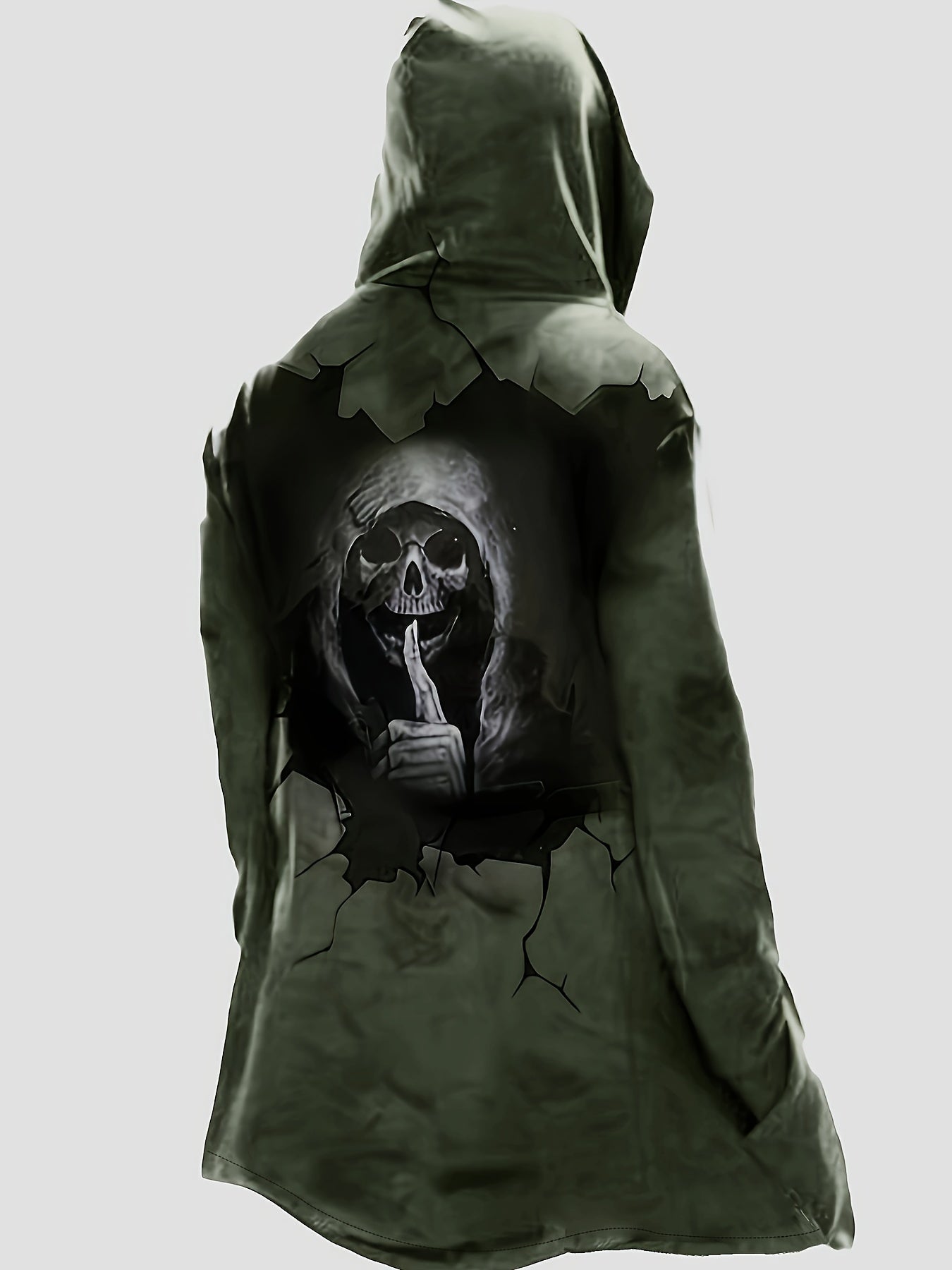 🔥 Vortex Skull: Vintage 3D Tactical Fleece Jacket 🏴