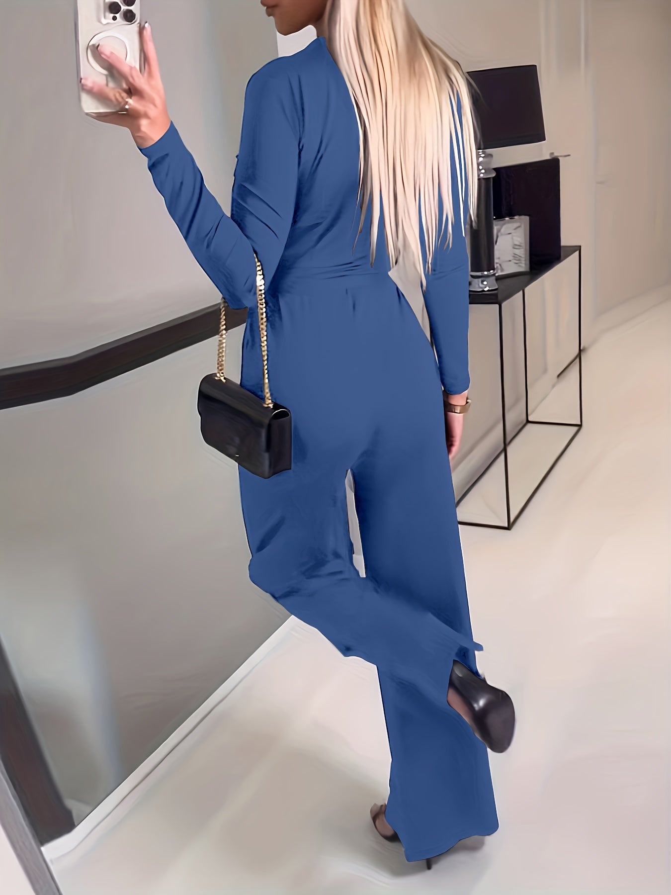 🔥 Sexy Belted Wide Leg Jumpsuit 🔥