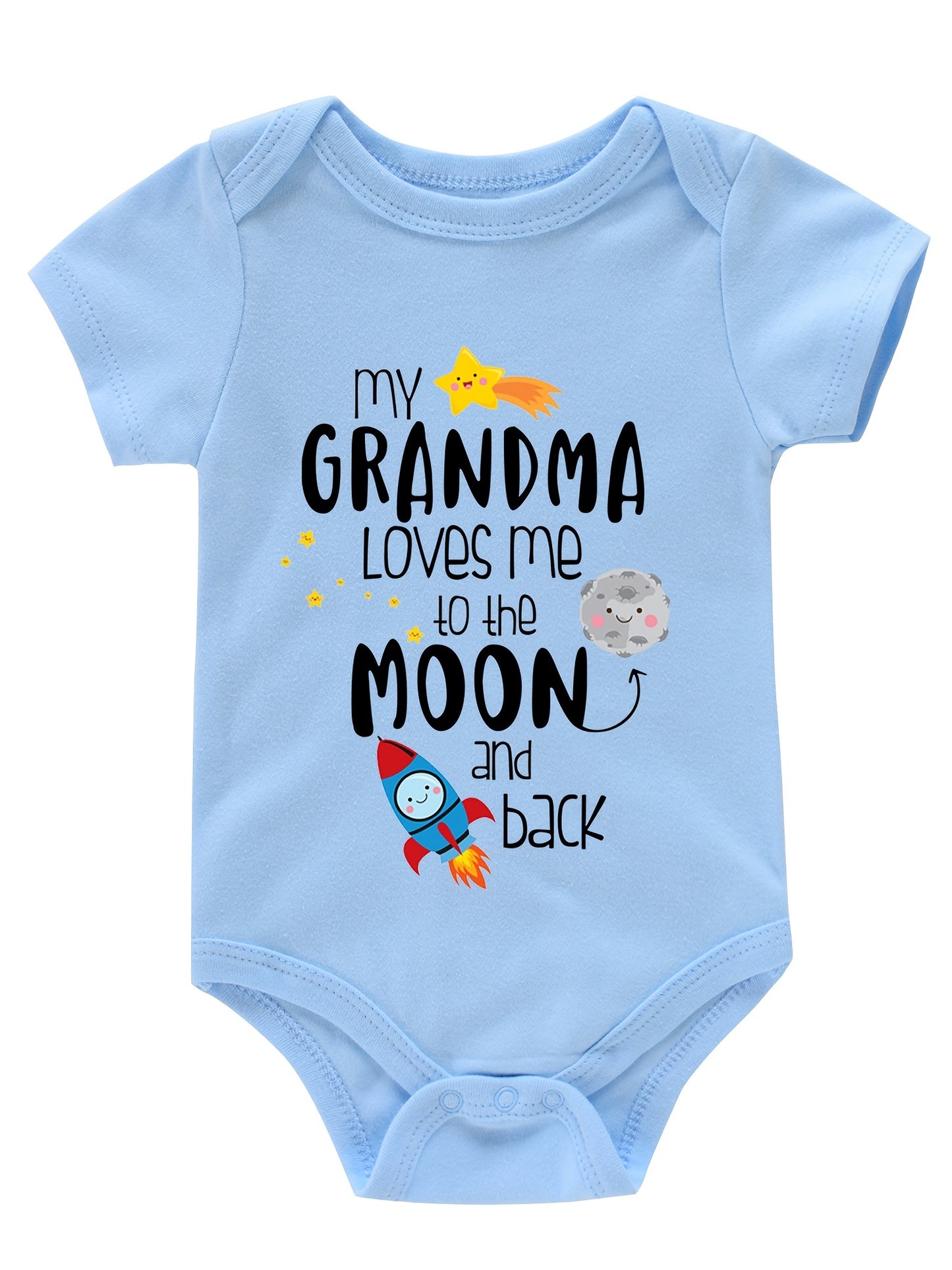 👶 Grandma's Little Star Romper 🌟