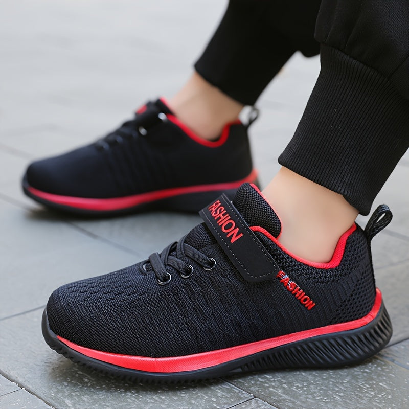 🏃‍♂️ Casual Comfortable Low Top Woven Shoes for Boys