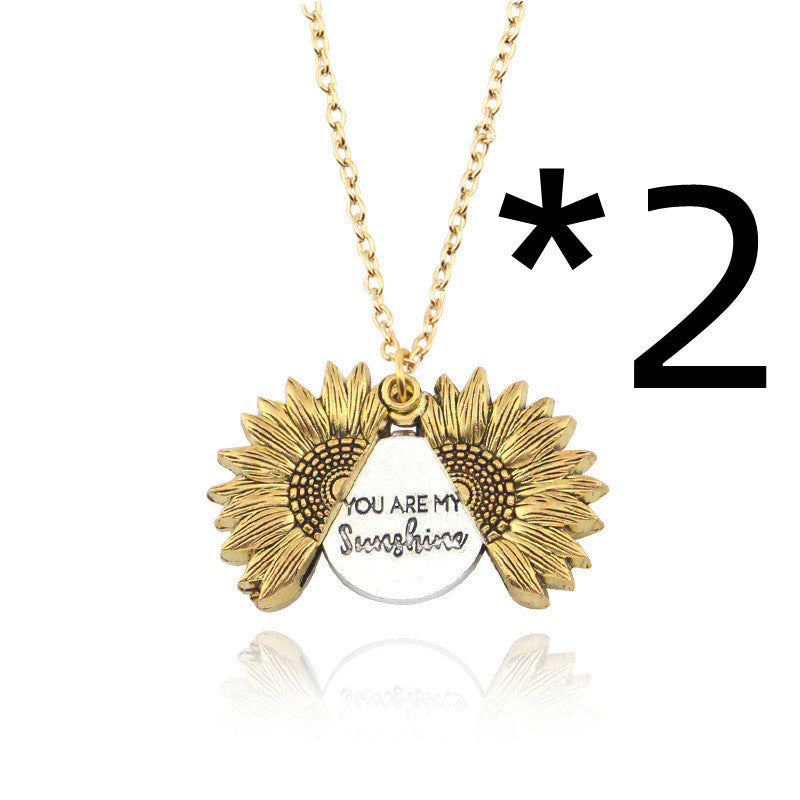 Sunflower Sunshine Necklace: Symbol of Love and Happiness