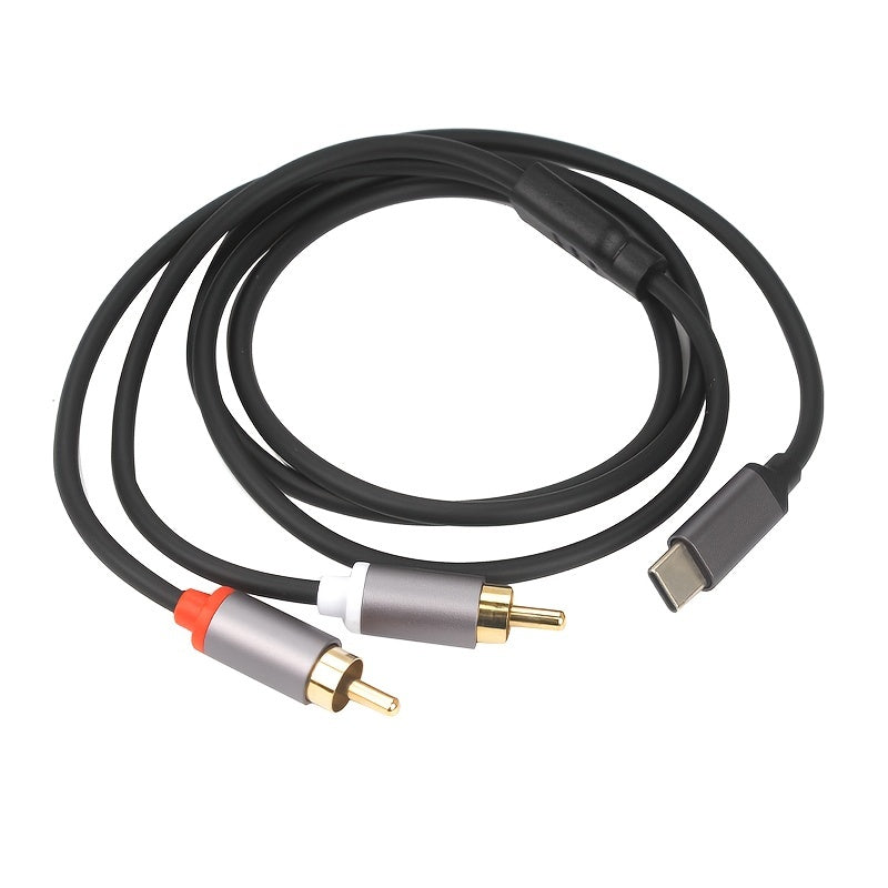 🎶 HiFi Connect Type-C to 2RCA Audio Cable 🔗