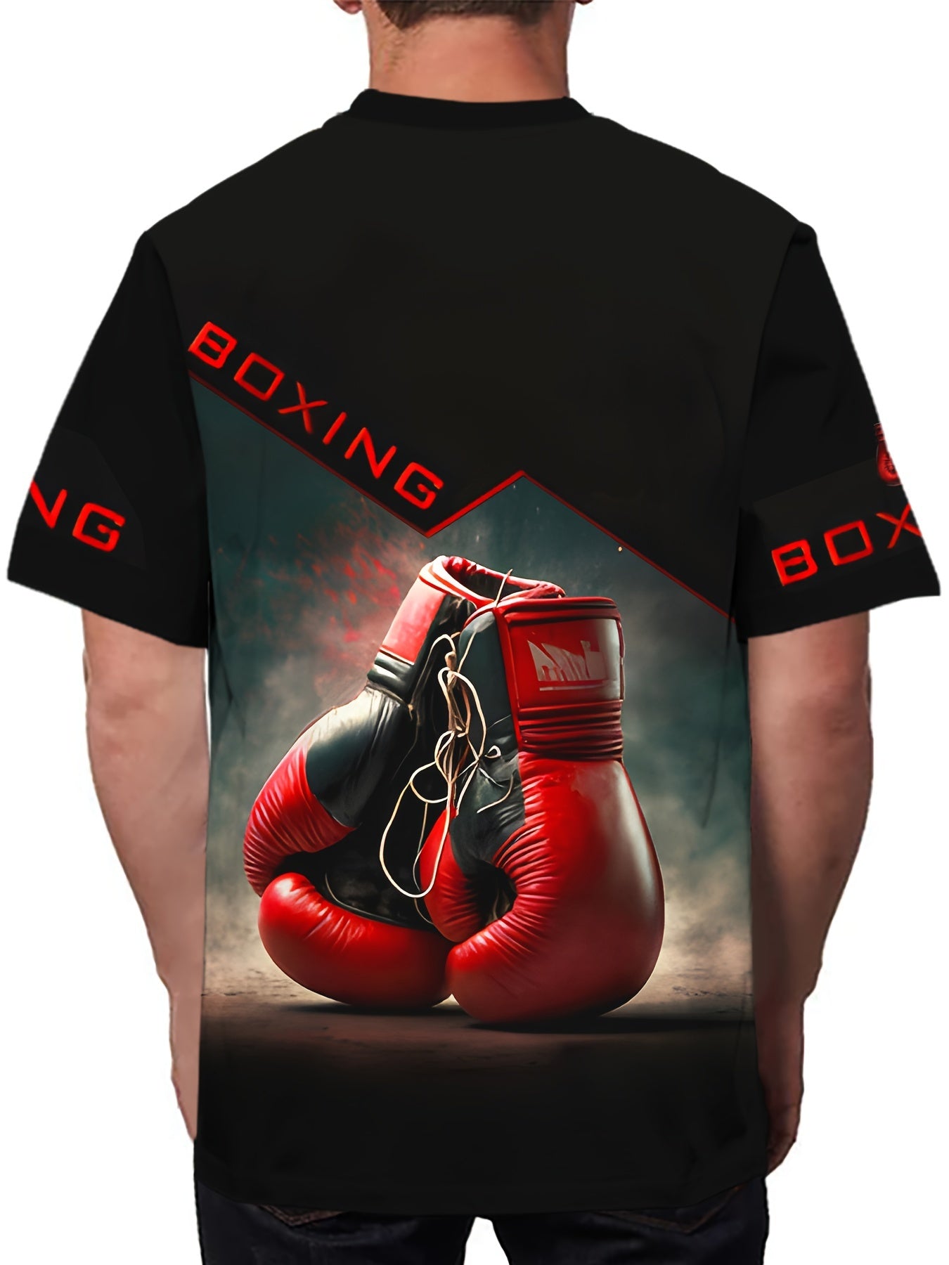 3D Boxing Gloves Tee