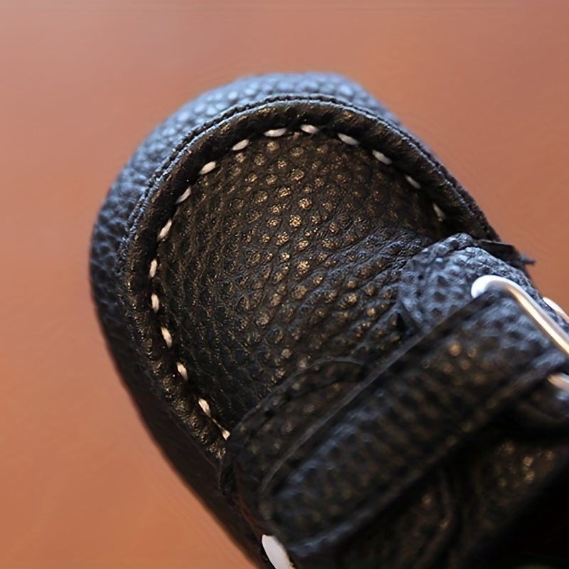 👶 First Walker Shoes: Lightweight Hook-and-Loop Fastener Shoes for Baby Boys